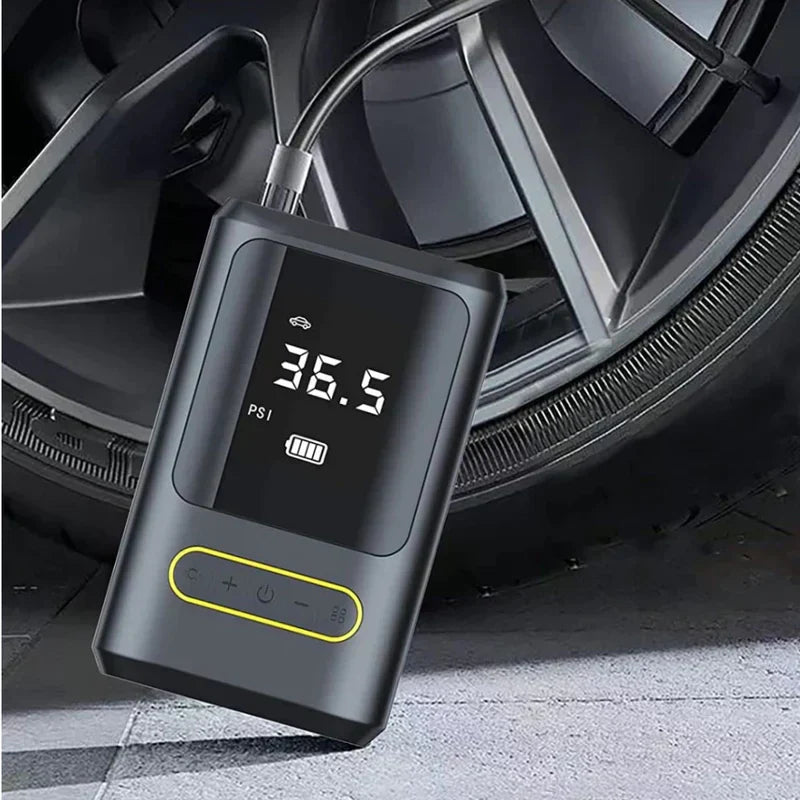 Portable Digital Air Compressor - Tire Calibrator