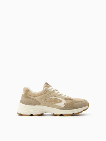 Contrast trainers with mesh