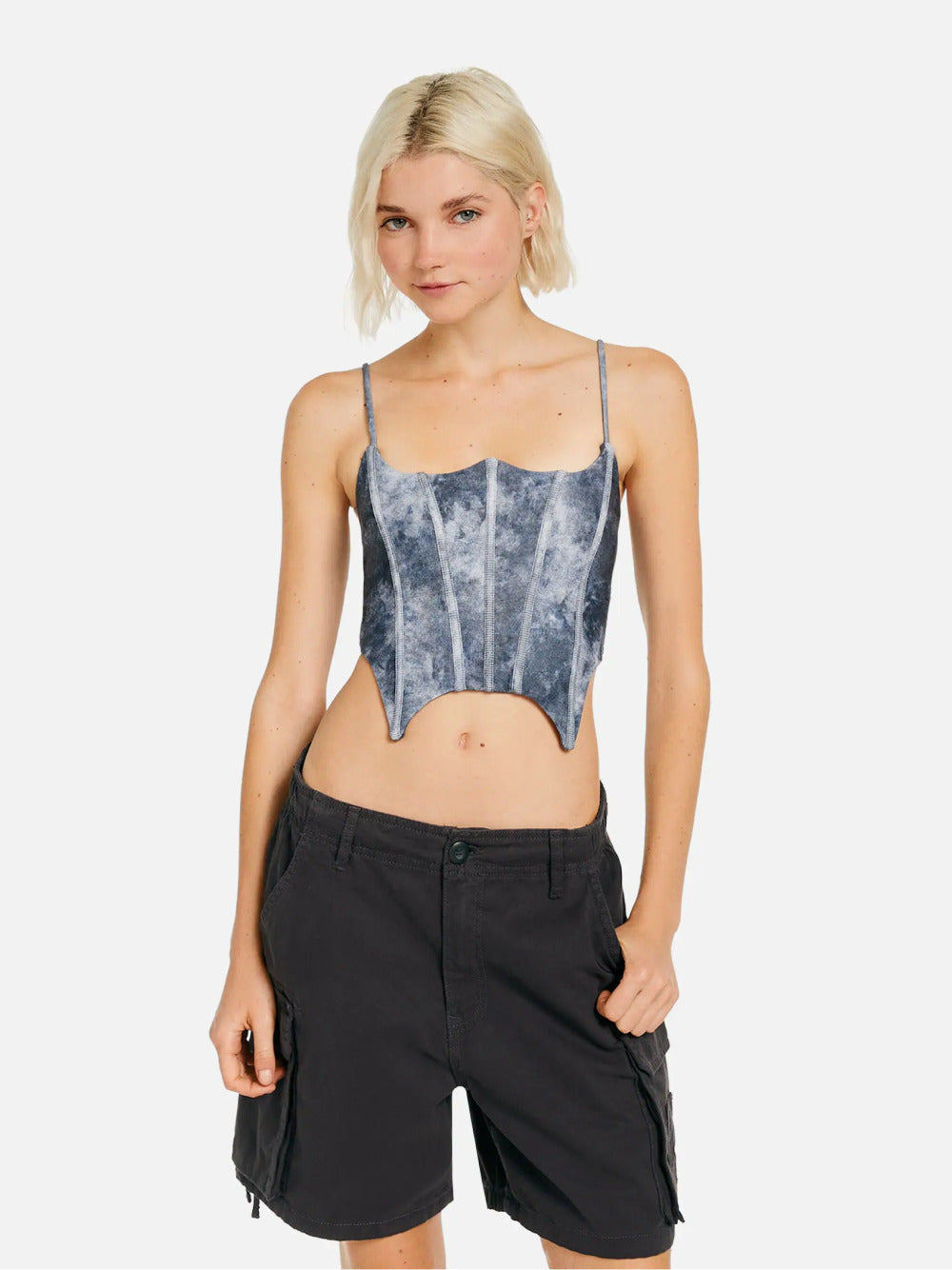 Bermudashorts i bomull cargo