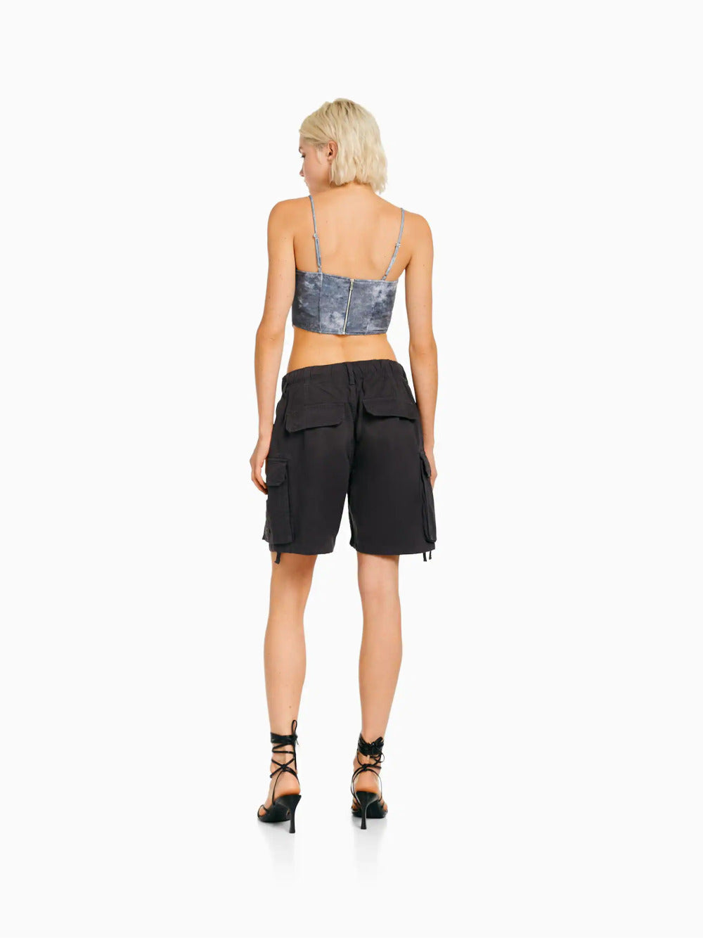 Bermudashorts i bomull cargo