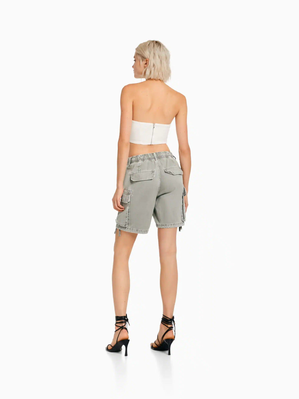 Bermudashorts i bomull cargo