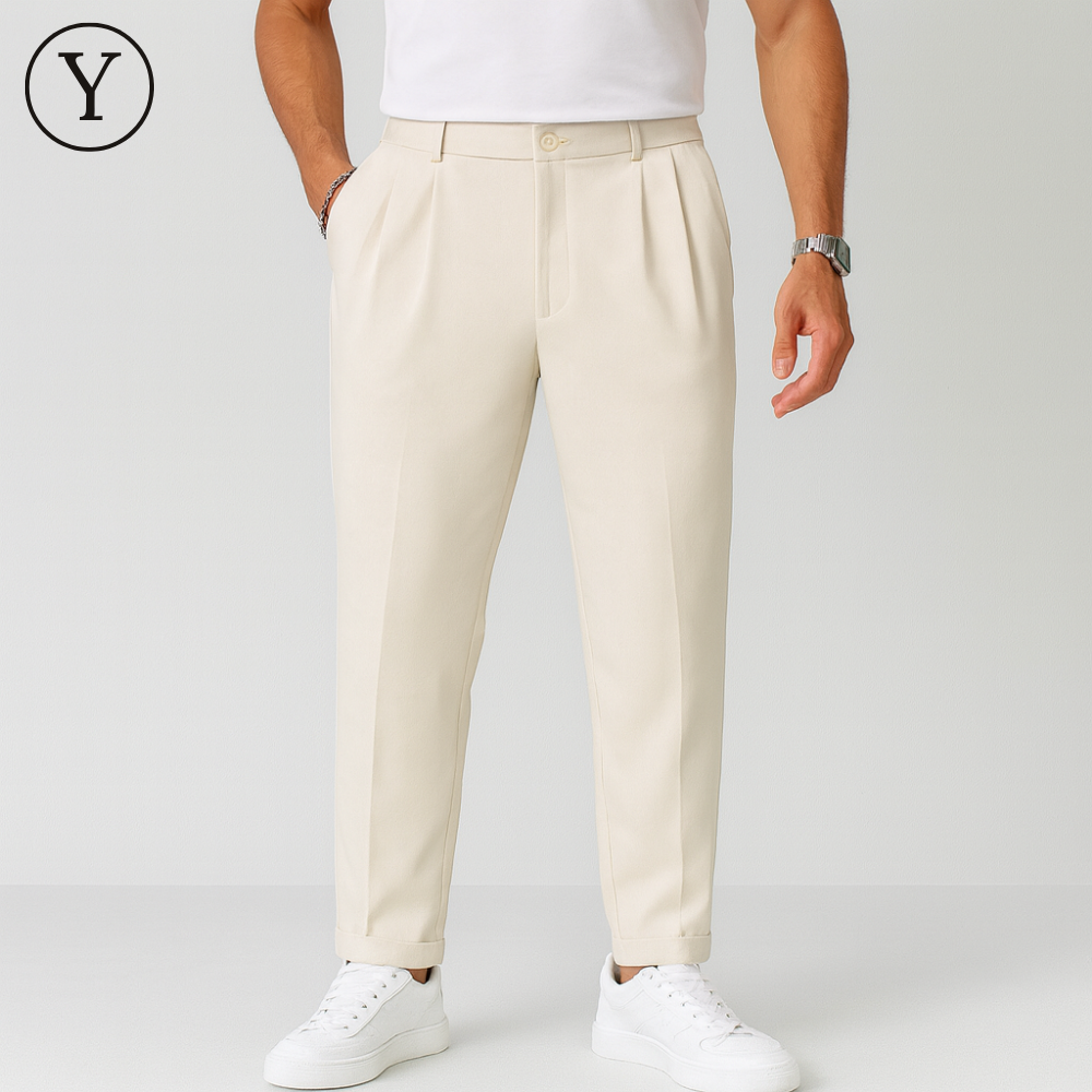Yorven Pleated Trousers
