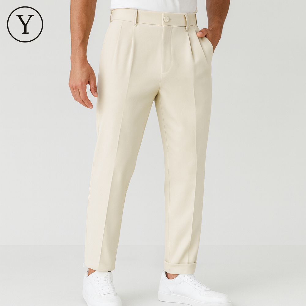 Yorven Pleated Trousers