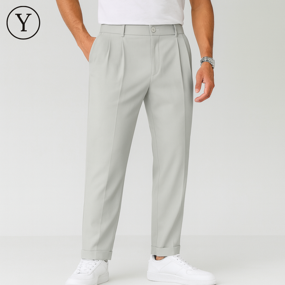 Yorven Pleated Trousers