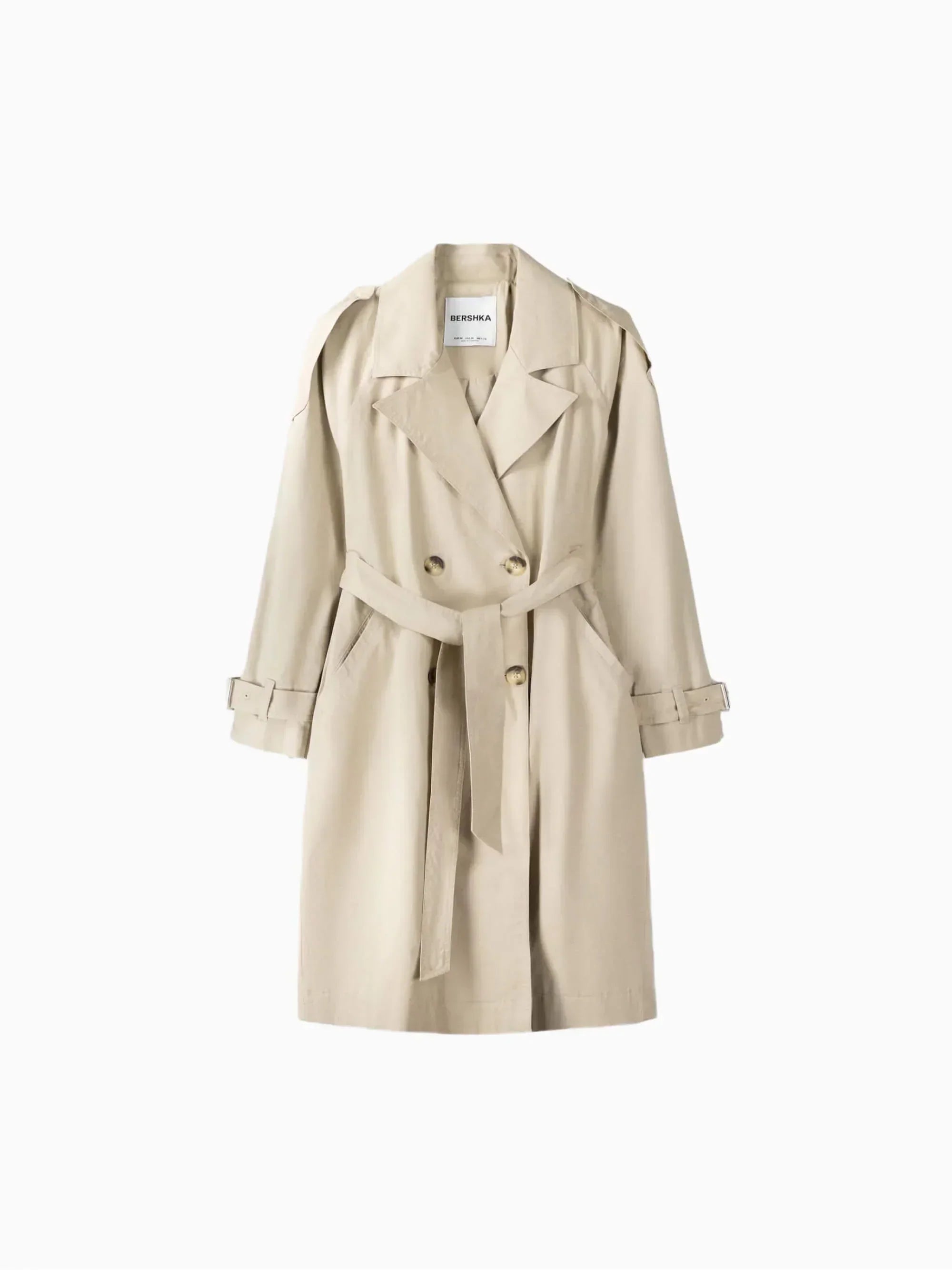 Trenchcoat i bomull