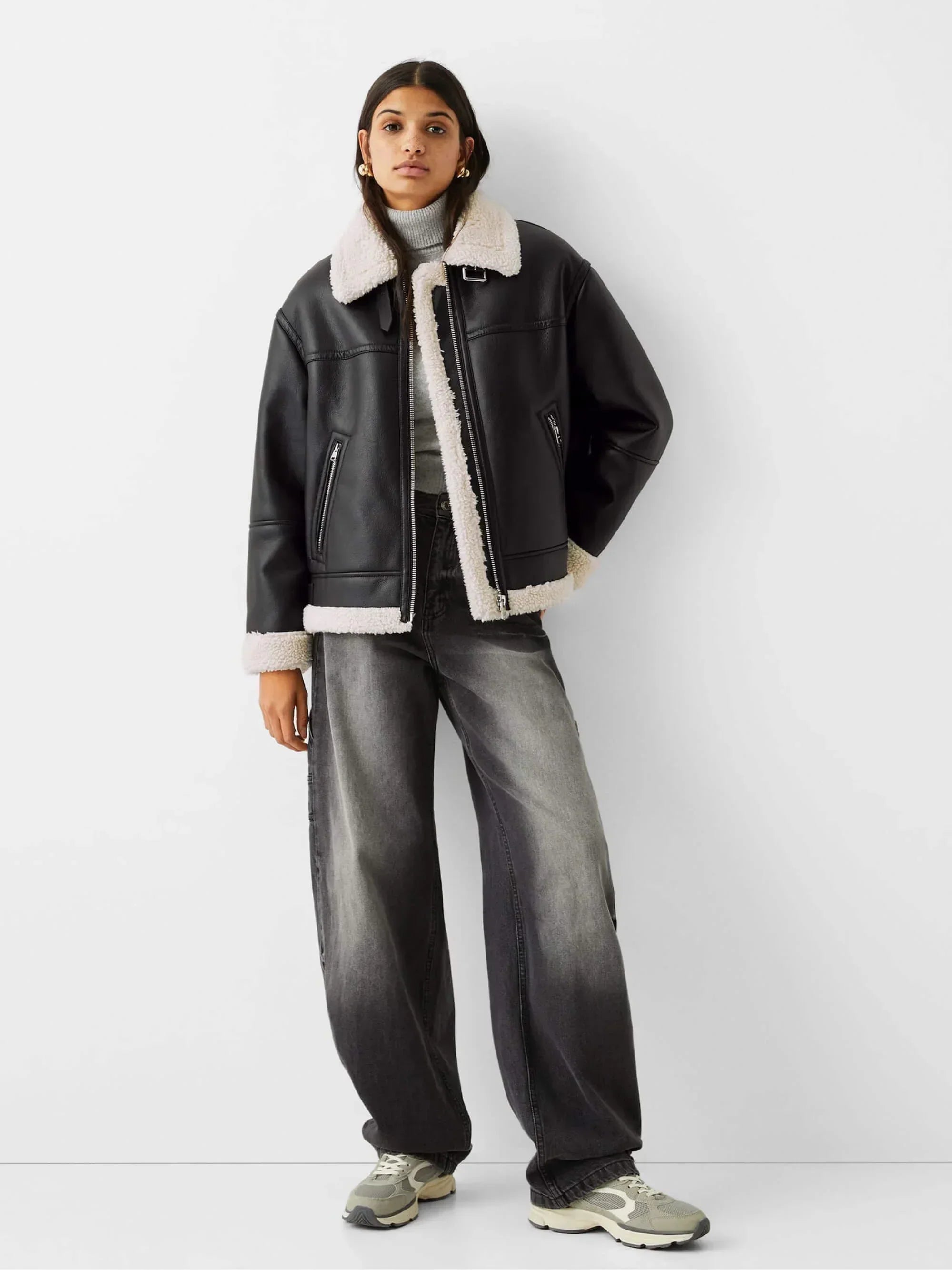 Oversize Bomber Jacket