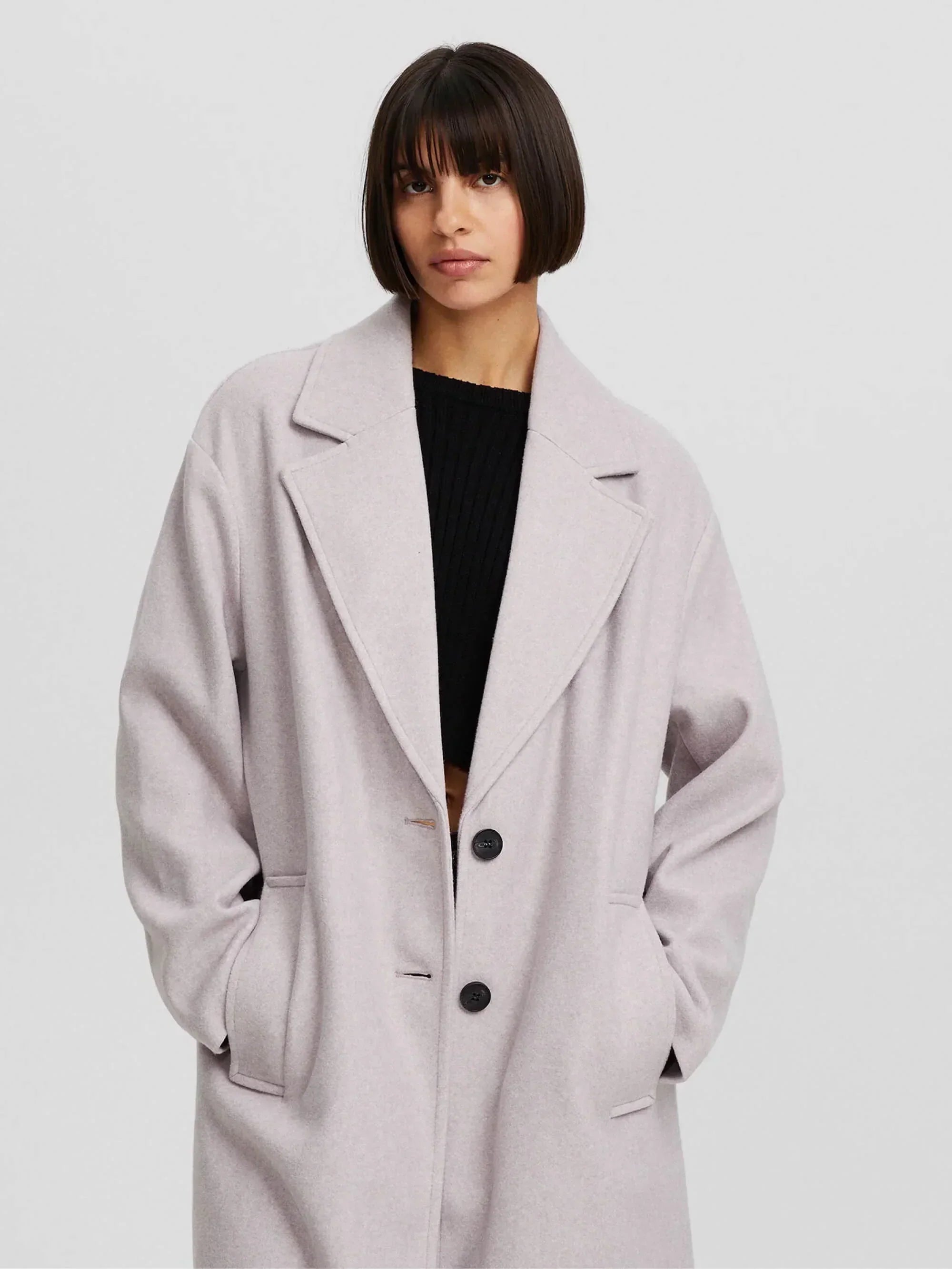 Cappotto lungo e morbido