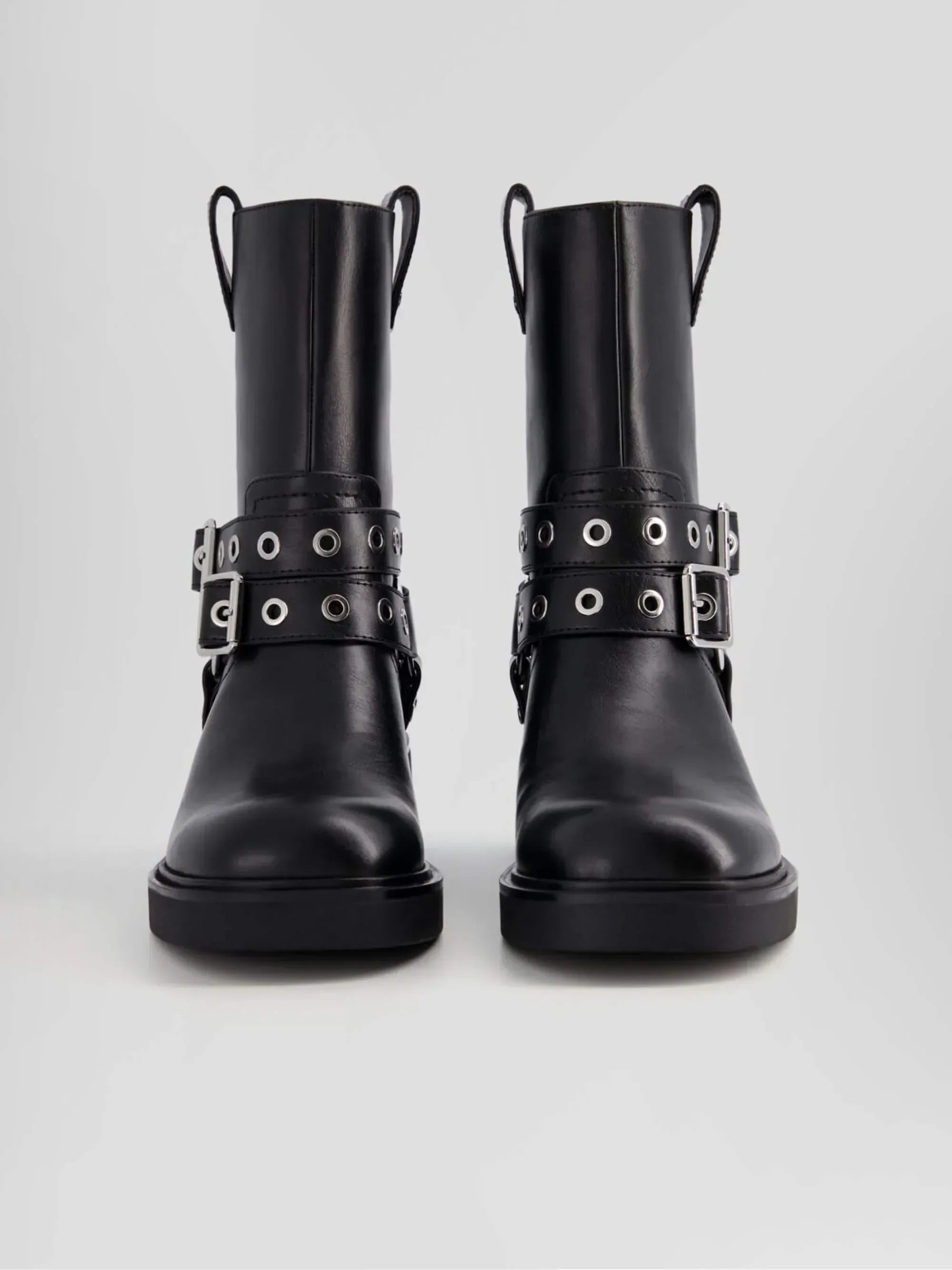 Biker Ankle Boots 