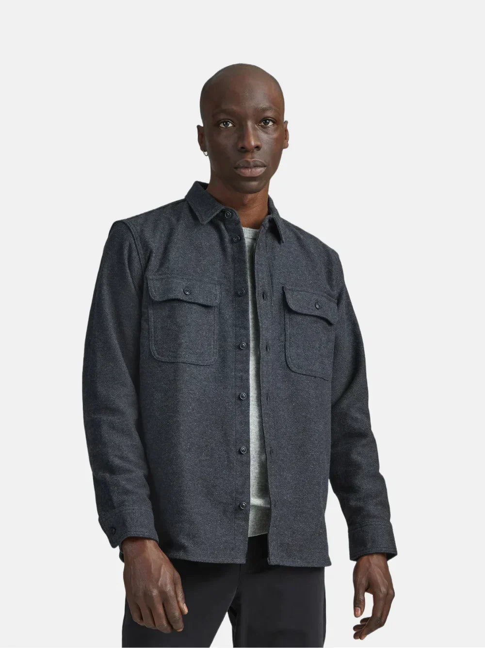 The Heathered Overshirt