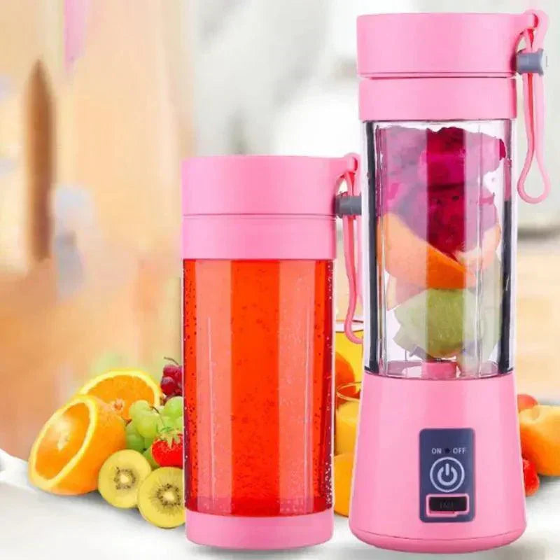 USB draagbare miniblender met 6 messen