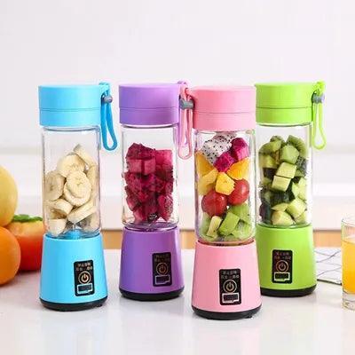 USB draagbare miniblender met 6 messen