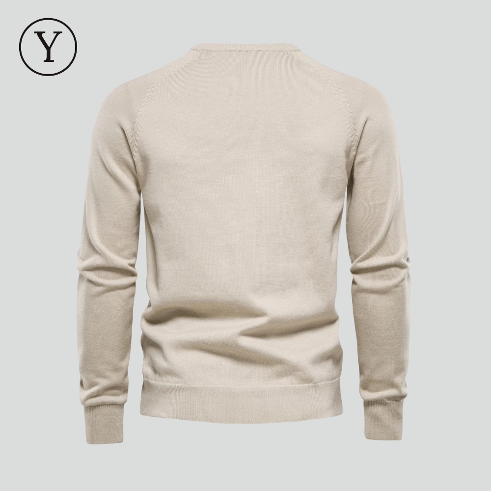 Herren Strickpullover mit 3D-Argyle-Muster