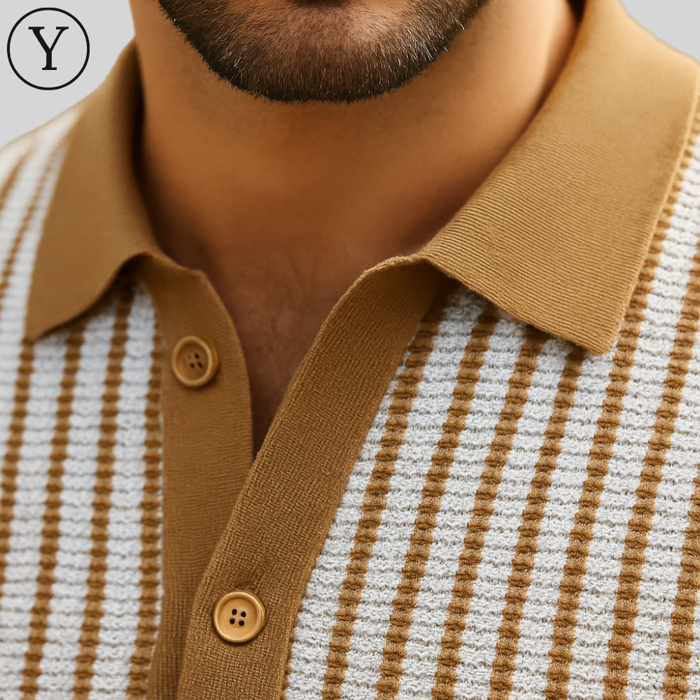 Yorven™ Retro Eleganz Polo