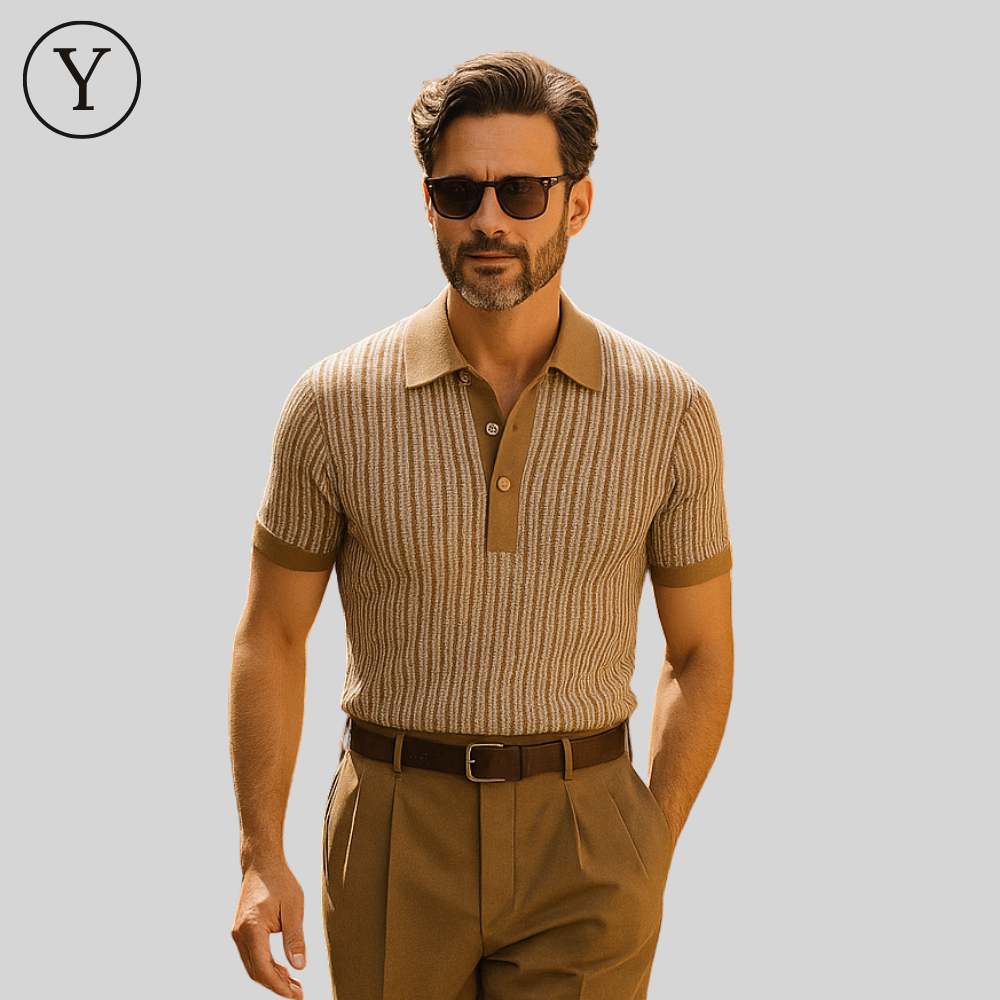 Yorven™ Retro Eleganz Polo